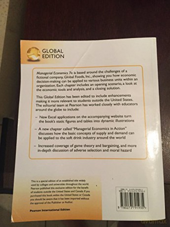 Managerial Economics Global Edition - Keat Paul G. [KSIĄŻKA]