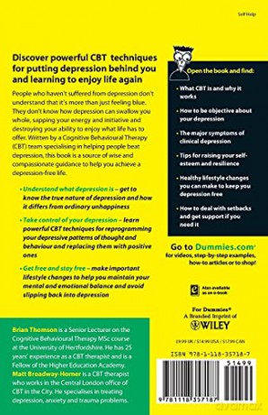 Managing Depression With Cbt For Dummie - Brian Thomson [KSIĄŻKA]