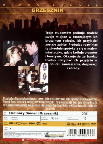 Grzesznik (2001) [DVD]