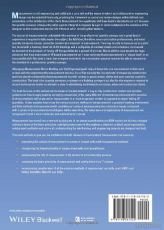 Managing Measurement Risk In Building A [KSIĄŻKA]