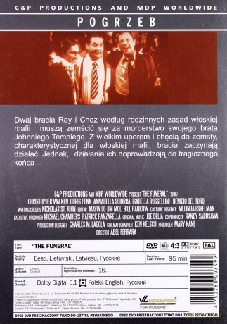Pogrzeb (1996) [DVD]