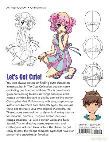 Manga 100 The Cute Collection - Christopher Hart [KSIĄŻKA]