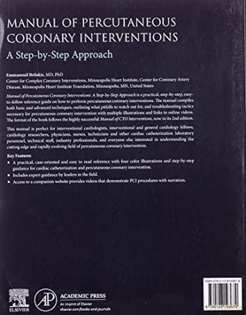 Manual Of Percutaneous Coronary Interven - Emmanouil Brilakis [KSIĄŻKA]