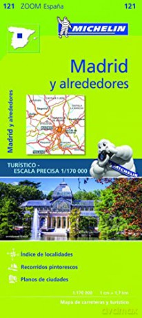 Map 0121 Madrid Y Aldrededores [KSIĄŻKA]