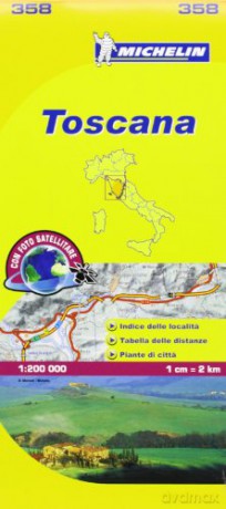 Map 0358 Toscana [KSIĄŻKA]