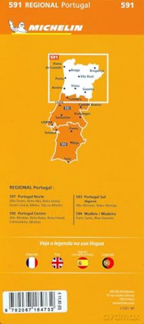 Map 0591 Portugal Norte [KSIĄŻKA]