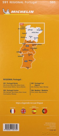 Map 0591 Portugal Norte [KSIĄŻKA]