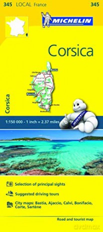 Map 1345 Corsica [KSIĄŻKA]