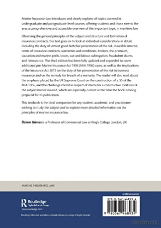 Marine Insurance Law - Zlem G Rses [KSIĄŻKA]