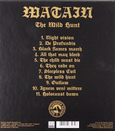 Watain: The Wild Hunt (Deluxe) Ltd. [CD]