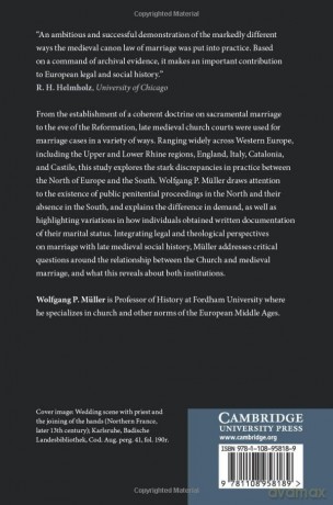 Marriage Litigation In The Western Chur - M Ller Wolfgang P. [KSIĄŻKA]