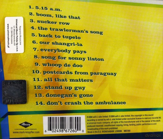 Mark Knopfler: Shangri-La [CD]