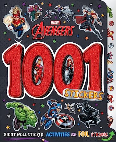 Marvel Avengers 1001 Stickers [KSIĄŻKA]