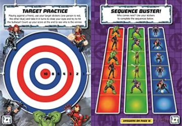 Marvel Avengers Sticker Play [KSIĄŻKA]
