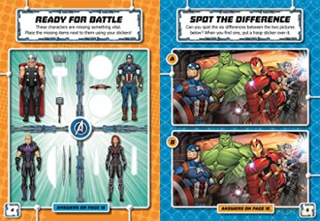 Marvel Avengers Sticker Play [KSIĄŻKA]