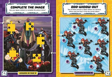 Marvel Avengers Sticker Play [KSIĄŻKA]