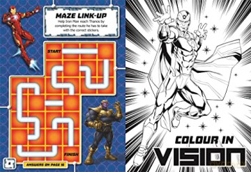 Marvel Avengers Sticker Play [KSIĄŻKA]