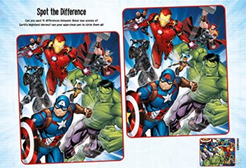 Marvel Avengers Wipeclean Activity Place [KSIĄŻKA]