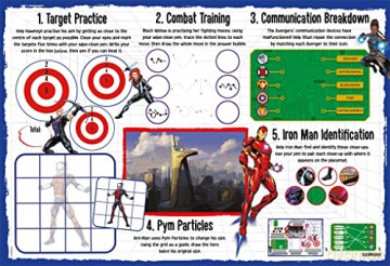 Marvel Avengers Wipeclean Activity Place [KSIĄŻKA]