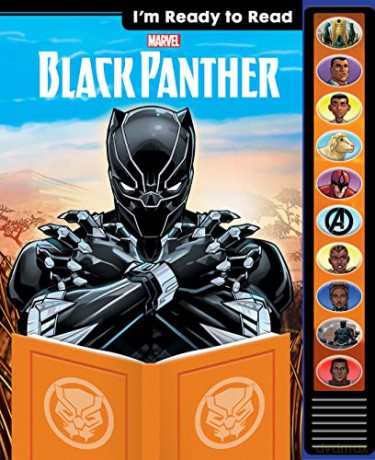 Marvel Black Panther Sound Book - Pi Kids [KSIĄŻKA]