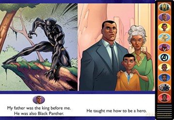 Marvel Black Panther Sound Book - Pi Kids [KSIĄŻKA]