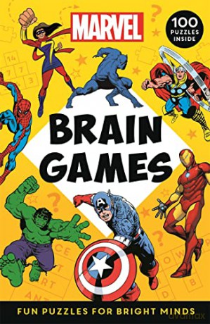 Marvel Brain Games - Marvel Entertainment [KSIĄŻKA]