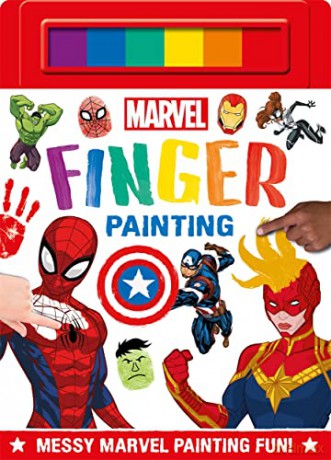 Marvel Finger Painting [KSIĄŻKA]