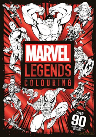 Marvel Legends Colouring [KSIĄŻKA]