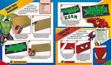 Marvel Pop Heads 3d Crafts [KSIĄŻKA]