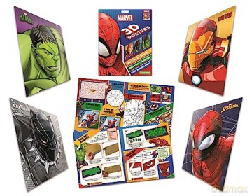 Marvel Pop Heads 3d Crafts [KSIĄŻKA]