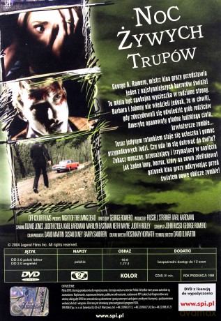 Noc żywych trupów (1968) [DVD]