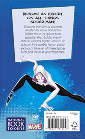 Marvel Spiderman Pocket Guide [KSIĄŻKA]