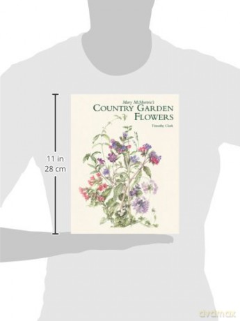 Mary Mcmurtries Country Garden Flowers - Timothy Clark [KSIĄŻKA]