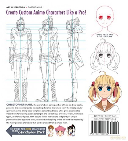 Master Guide To Drawing Anime - Christopher Hart [KSIĄŻKA]