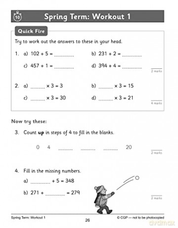 Maths Arithmetic Year 3 [KSIĄŻKA]