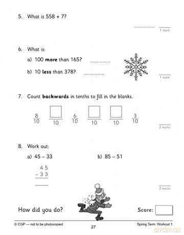 Maths Arithmetic Year 3 [KSIĄŻKA]