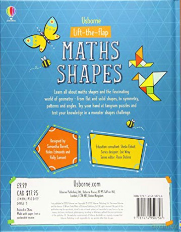 Maths Shapes - Eddie Reynolds [KSIĄŻKA]