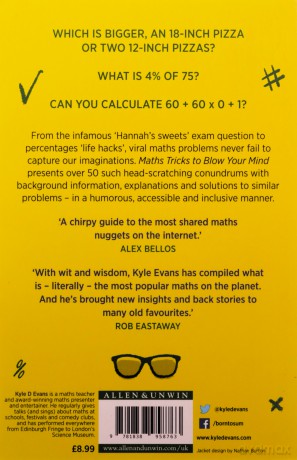 Maths Tricks To Blow Your Mind - Kyle D Evans [KSIĄŻKA]