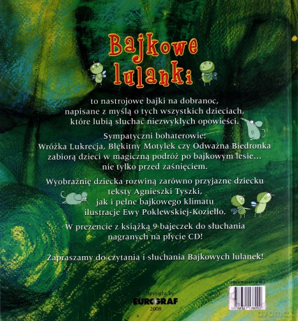 Bajkowe Lulanki + Cd Gratis - Tyszka Agnieszka [KSIĄŻKA]
