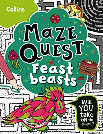 Maze Quest Feast Beasts - Kia Marie Hunt [KSIĄŻKA]