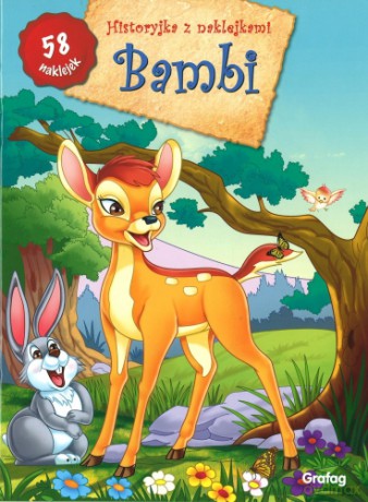 Bambi + 58 Naklejek [KSIĄŻKA]