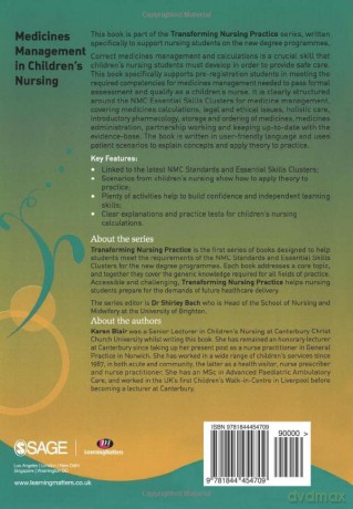 Medicines Management In Children's Nurs [KSIĄŻKA]
