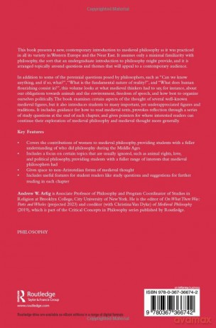Medieval Philosophy: A Contemporary Intr - Andrew W Arlig [KSIĄŻKA]