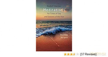 Meditations Times Of Day Seasons Of Year - Rudolf Steiner [KSIĄŻKA]