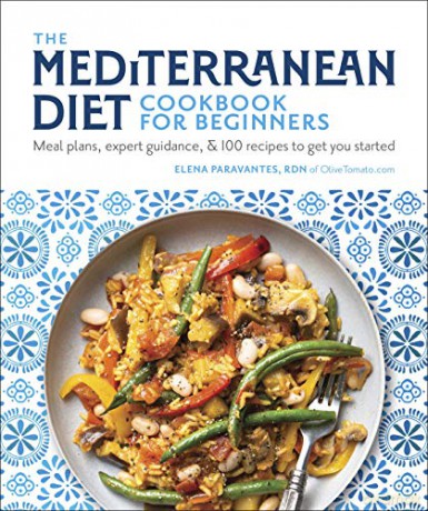 Mediterranean Diet Cookbook For Beg - Rdn Elena Paravante [KSIĄŻKA]