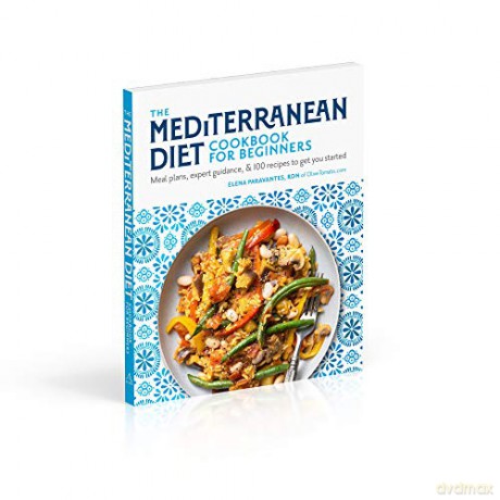 Mediterranean Diet Cookbook For Beg - Rdn Elena Paravante [KSIĄŻKA]