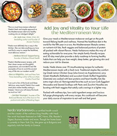 Mediterranean Meal Plan Cookbook - Neda Varbanova [KSIĄŻKA]