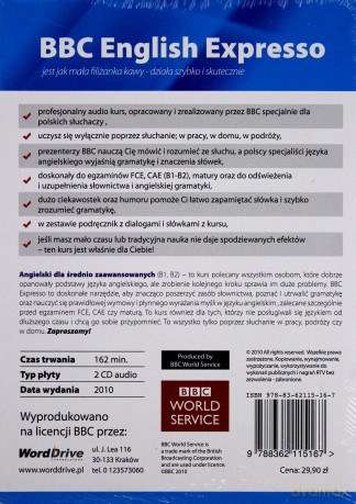 Bbc English Expresso Śr.Zaawansow. 2 - Pz [KSIĄŻKA]
