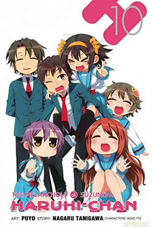 Melancholy Of Suzumiya Haruhi Chan Vl 10 - Nagaru Tangigawa [KSIĄŻKA]