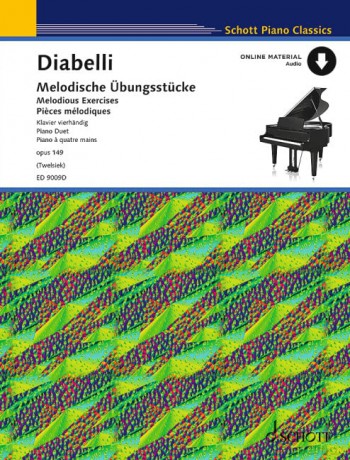 Melodious Exercises Op 149 - Anton Diabelli [KSIĄŻKA]